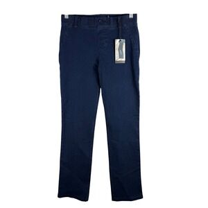 Betabrand Womens S Dress Pant Yoga Jeans Denim Blue Stretch Pull On Stretch NWT